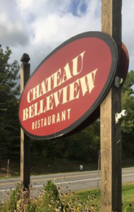 Chateau Belleview Sign